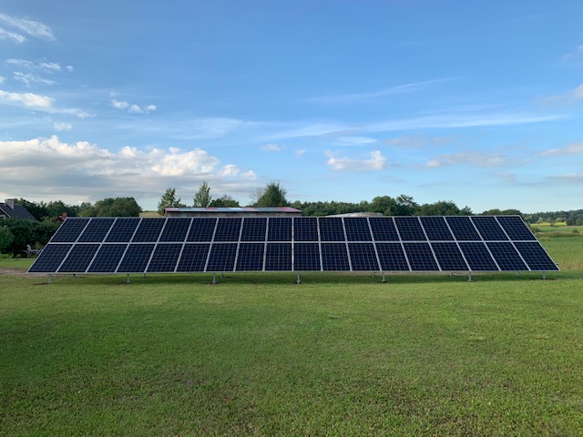 Päikesepark 10kw Harjumaal