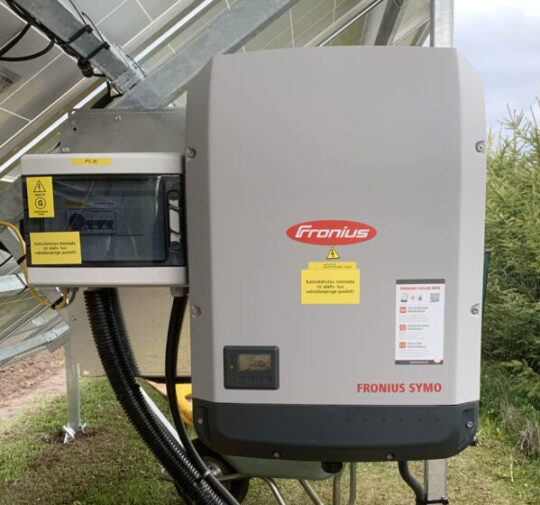 inverter fronius paigaldus